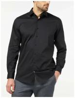 Рубашка Pierre Cardin, размер 39, черный