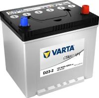 Аккумулятор автомобильный Varta стандарт D23-2 6СТ-60 обр. 230x175x225