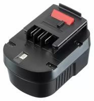 Аккумуляторная батарея Pitatel TSB-018-BD12B-15C (BLACK&DECKER p/n: A12, A12EX, A12-XJ, FS120B, FSB12, HPB12, 912B. H), Ni-Cd 12V 1.5Ah