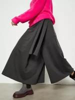 Кюлоты Mexna юбка-брюки женские трикотажные серые XS/S