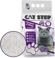 Комкующийся наполнитель Cat Step Compact White Lavеnder, 5л