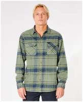 Рубашка Rip Curl SWC FLANNEL SHIRT, Пол Мужской, цвет 0056 FOREST GREEN, размер S