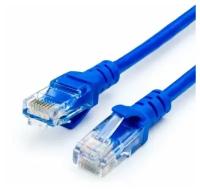 Кабель патч-корд U/UTP 5e кат. 0.5м Filum FL5-U45-BL-0050 PVC, RJ45, синий