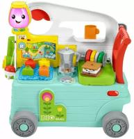 Каталка-ходунки Fisher-Price Фургончик 3-в-1, HCK82, разноцветный