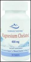 Отдельные минералы Norway Nature Magnesium Chelated (60 таблеток)