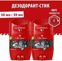 Old Spice Wolfthorn мужской твердый дезодорант, 2 шт, 50 мл (2 штуки)