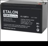 Аккумулятор ETALON FS 1207+ (12В / 7+Ач)
