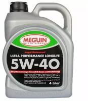 Meguin Нс-Синт. Мот.масло Megol Motorenoel Ultra Performance Longlife 5W-40 Cf/Sn B3/B4/A3 (4Л)