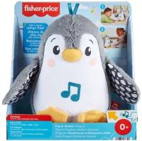 Интерактивная мягкая игрушка Fisher-Price Flap & Wobble Пингвин, 23.5 см