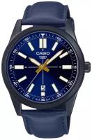 Наручные часы CASIO Collection Men MTP-VD02BL-2E, синий, черный