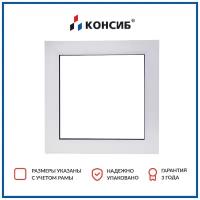 Окно пластиковое ПВХ WHS by VEKA 900(ш)*900(в)мм, глухое, с однокамерным стеклопакетом