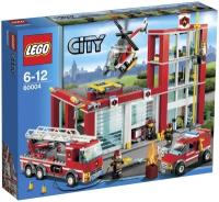 Конструктор LEGO City 60004 Пожарная часть, 752 дет