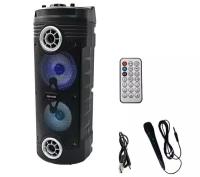 Портативная акустика BT SPEAKER ZQS-6208, 30 Вт, черный