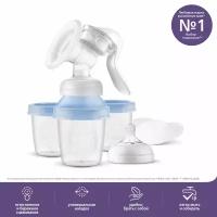 Молокоотсос Philips Avent с контейнерами ручной SCF430/13