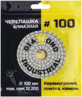 Круг алмазный шлифовальный АГШК черепашка 100 мм №100 Diamond Industrial