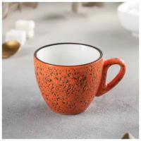 Wilmax England Кофейная чашка Splash, 110 мл, цвет оранжевый