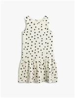 Платье KOTON GIRLS, 2YKG87043OK, цвет: WHITE DESIGN, размер: 9-10