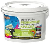 Краска Новбытхим Elastic color резиновая матовая серый RAL 7005 1.7 л 2.4 кг