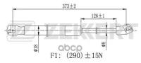 Амортизатор багажника для infiniti fx (s50) 03- Zekkert GF2428