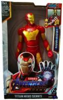 Фигурка супер героя Железный Человек 30см. со световыми и звуковыми эффектами / Iron Man/Фигурка Мстители Железный Человек 30см