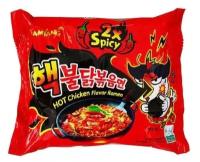 Лапша Samyang Hot Chicken Ramen / Самоянг Очень острая со вкусом курицы 140гр. (Корея)