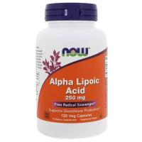 NOW Alpha Lipoic Acid, Альфа-Липоевая Кислота 250 мг - 120 капсул