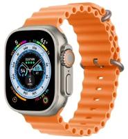 SMART Умные часы SmartWatch 8 Ultra/SportWatch 8, Silver/Orange