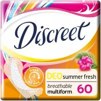 Ежедневные прокладки Discreet Deo Summer Fresh Multiform, 60 шт