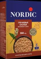 Nordic Хлопья гречневые, 550 г