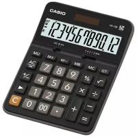 Калькулятор настольный Casio DX-12B 12-разрядный черный 175х129х33.2 мм