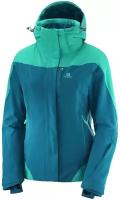 Куртка Горнолыжная Salomon 2018-19 Icerocket Jkt W Deep Lagoon/waterfall (Us:xs)