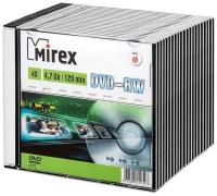 Диск Mirex DVD-RW 4,7Gb 4x, slim box, упаковка 20 шт