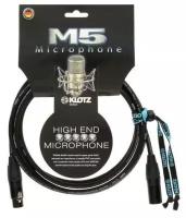 M5FM03 M5 Кабель микрофонный XLR, 3м, Klotz