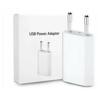 Адаптер сетевое зарядное устройство (СЗУ) 5Вт для iPhone, iPad, iPod/Кабель/Блок питания