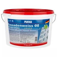 PUFAS Fassadenweiss бесцветный 5 л 7.35 кг