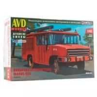 Сборная модель AVD MODELS Пожарная автоцистерна Ikarus-526 (1488AVD) 1:43