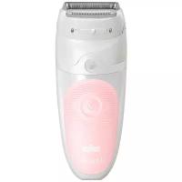 Эпилятор Braun 5-620 Silk-epil 5 SensoSmart, white/pink