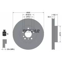 Тормозной диск передний Textar 92107205 для BMW X3, BMW X5