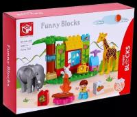 Конструктор Kids home toys Funny Blocks 188-425 Funny Zoo