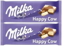 Милка Шоколадная плитка Хеппи Коус / Milka Happy Cows 100гр х 2шт. (Германия)