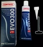 Герметик силиконовый EVO300 universal термостойкий серый (-70°C/+300°C) 70 ml CORTECO 49372187