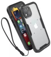 Водонепроницаемый чехол Catalyst Total Protection Case для iPhone 13, цвет Черный (Stealth Black) (CATIPHO13BLKM)