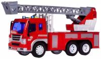 Пожарный автомобиль ABtoys Пожарная с серой лестницей, C-00495 1:16, 32 см