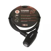 Замок тросовый Fuaro PL-0865-KEY (8х650мм) 2кл. Подвес