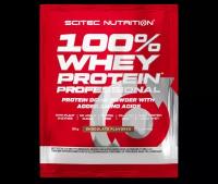 Протеин сывороточный Scitec Nutrition 100% Whey Protein Professional (30 гр) (Шоколад)