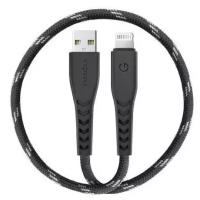 EnergEA Кабель NyloFlex USB-A to Lightning MFI C89 Black 30cm