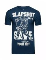 Футболка Athletic pro. Slapshot Blue S