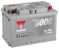 Автомобильный аккумулятор YUASA YBX5096-080