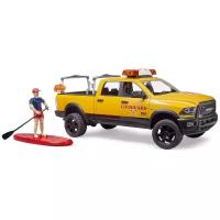 Брудер, Внедорожник пикап Dodge RAM 2500 Supboard с фигуркой, Bruder