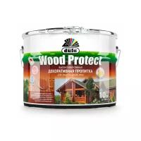 Пропитка DUFA Wood Protect для защиты древесины с воском Махагон 10 л